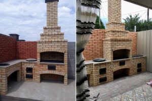 Столешница для барбекю гранитная