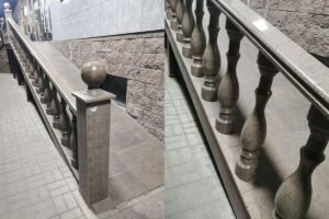 Гранитные балясины и балюстрады